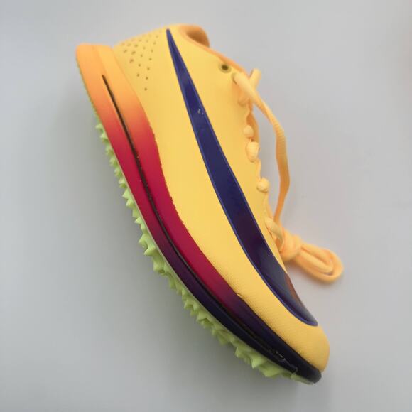 Mens Size 9 Nike Track & Field Shoes Zoom Triple Jump Elite 3 Yellow HV6425-800